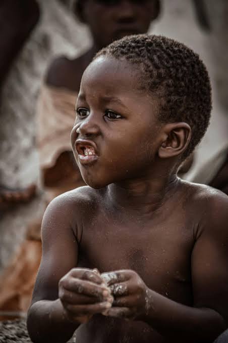 Portrait of a child we support
