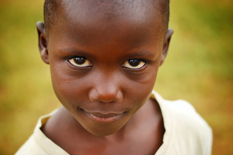 Smiling child supported by Lion Crest Foundation